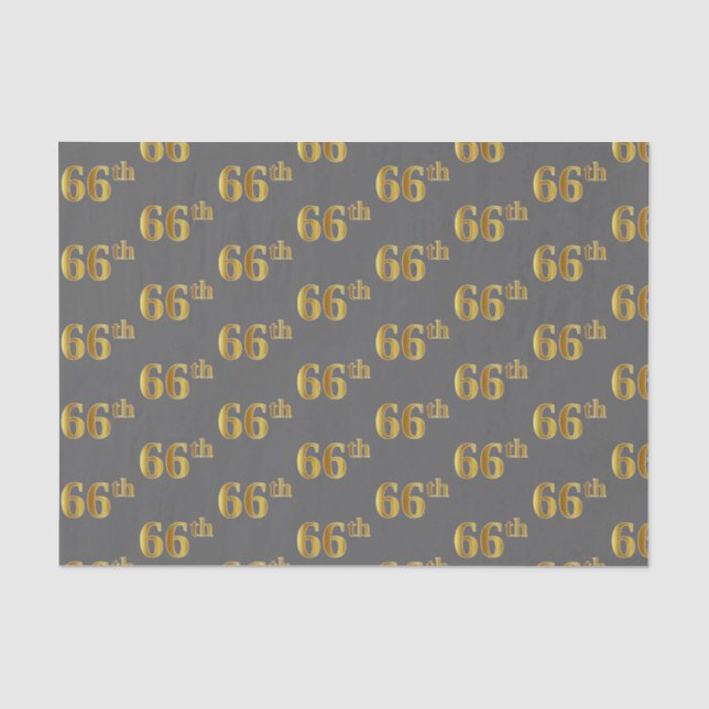 Gray, Imitate Gold 66. (66.) Veranstaltung Seidenpapier (Vorderseite)