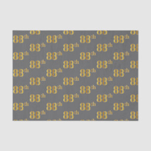 Gray, Imitate Gold 88. (Achtundachtzig) Event Seidenpapier