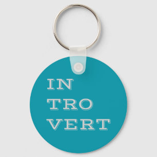 Gray Introvert Schlüsselanhänger