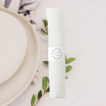 Gray Ivy Wreath Monogram Wedding