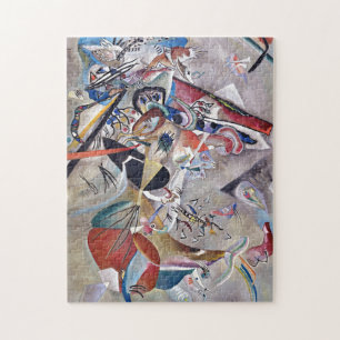 Gray Kandinsky Modernes Abstraktes Kunstwerk