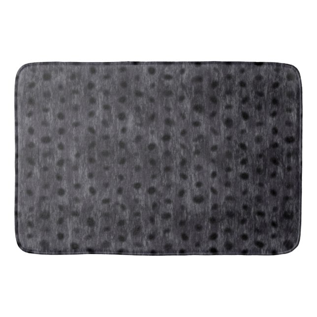 Gray Leopard Badematte (Vorderseite)