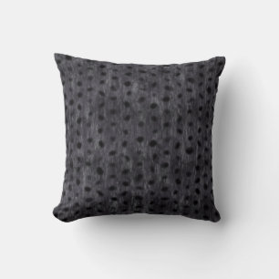Gray Leopard Kissen