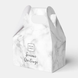 Gray Logo Text Promotional Business Packaging Geschenkschachtel