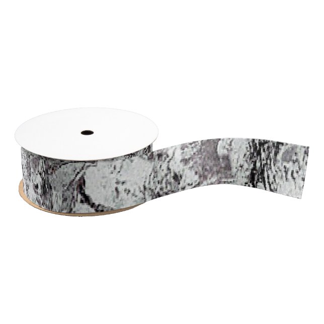Gray Marble Look Ripsband (Spule)
