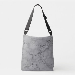 Gray Marble Muster Vatertag Tragetaschen Mit Langen Trägern