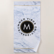 Gray Marble Print Summer Vibes only Text