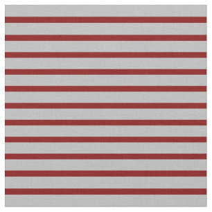 Gray & Maroon Farbmuster der Streifen Stoff