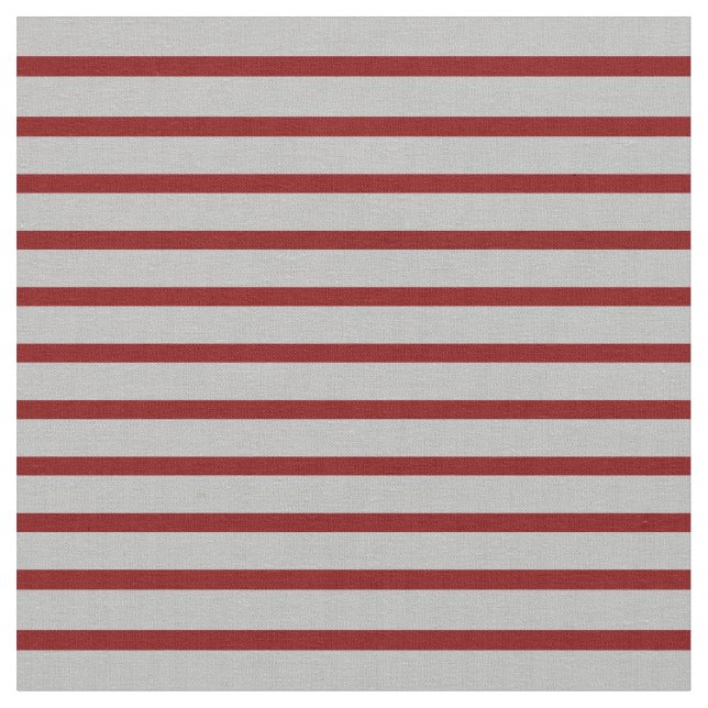 Gray & Maroon Farbmuster der Streifen Stoff (Nahaufnahme)