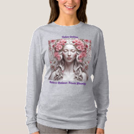 Gray Nature Goddess T - Shirt