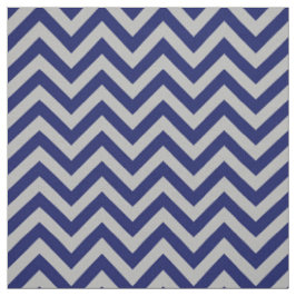 Gray Navy Blue LG Zickzack ZigZag Muster 12I Stoff