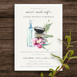 Gray Orchid Stone Wellness-Center Salon Grand Open Dankeskarte