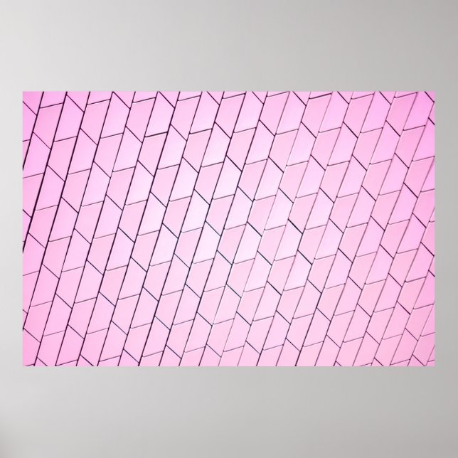 Gray pattern poster (Vorne)