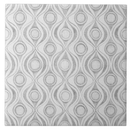 Gray Patterns С ircles Fliese