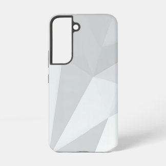 Gray Polygon Geometric Minimal Samsung Galaxy Hülle