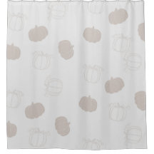 Gray Pumpkin Herbstszenario Muster