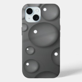 Gray Raindrop Background Case-Mate iPhone Hülle