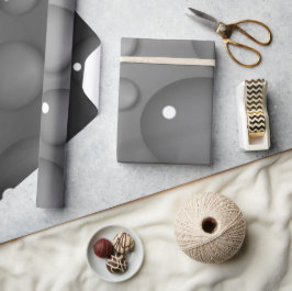 Gray Raindrop Background Geschenkpapier