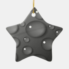 Gray Raindrop Background Keramikornament