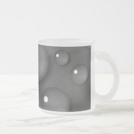 Gray Raindrop Background Mattglastasse