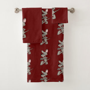 Gray Rat Badhandtuch Set