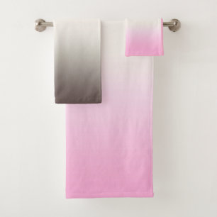 Gray rose ombre