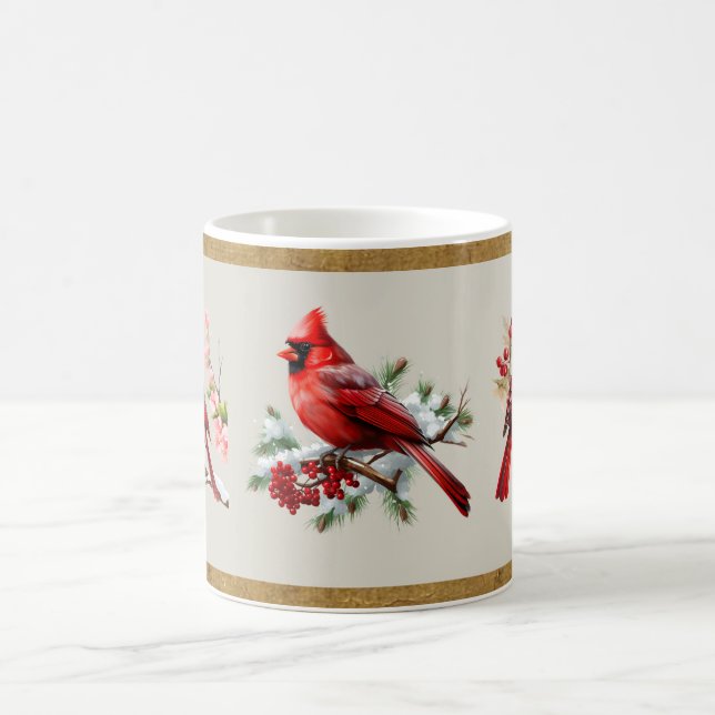 Gray rouge et Mug cardinal or (Centre)