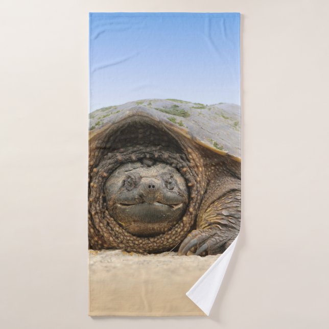 GRAY SAND TURTLE BADEHANDTUCH (Badehandtuch)