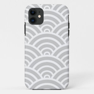 Gray Scallop Muster Case-Mate iPhone Hülle