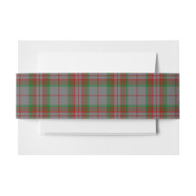 Gray Scottish Tartan Bly Band