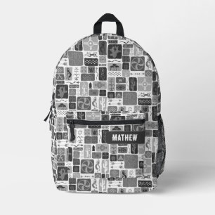 Gray Southwest Bedruckter Rucksack