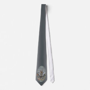 Gray Squirrel Necktie Krawatte