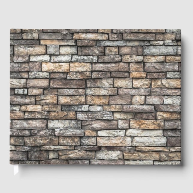 Gray Stone Wall Gästebuch (Vorderseite)