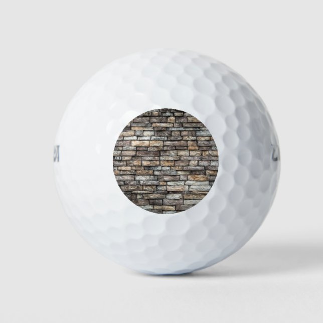 Gray Stone Wall Golfball (Vorderseite)