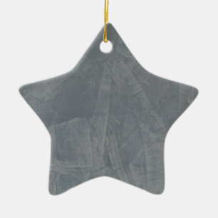 Gray Suede Keramikornament
