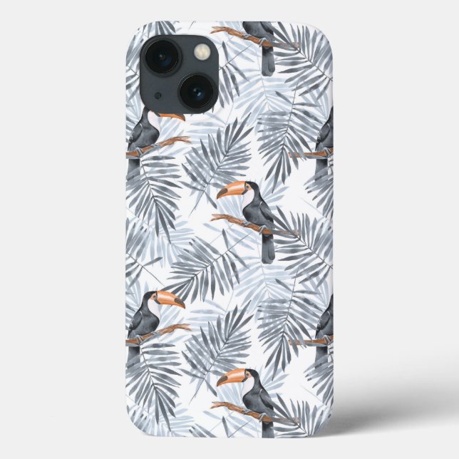 Gray Toucan Case-Mate iPhone Hülle (Rückseite)