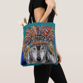 Gray Wolf Art Tasche