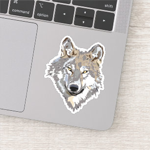 Gray Wolf Aufkleber