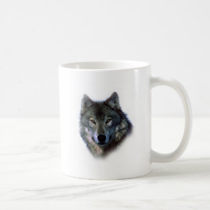 Gray Wolf Eyes Kaffeetasse