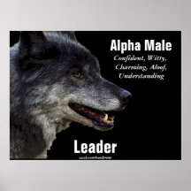 Gray Wolf Motivierend Poster