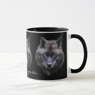 GRAY WOLF SUPPORTER Wildlife Gift Tasse