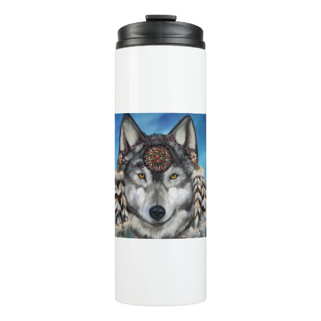 Gray Wolf Thermosbecher (Vorderseite)