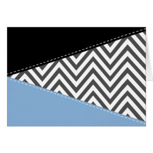 Gray Zigzag, grau Zickzack, Zigzag Muster, blau