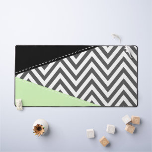 Gray Zigzag, Gray Chevron, Zigzag Pattern, Mint