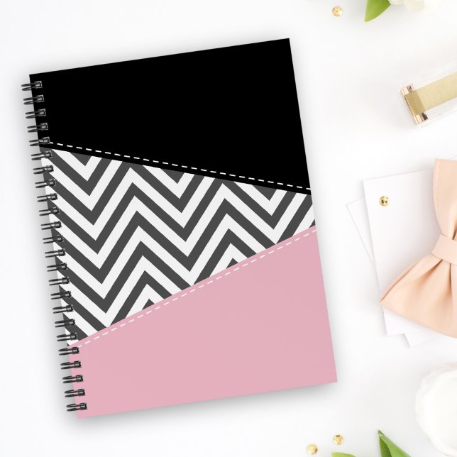 Gray Zigzag, Gray Chevron, Zigzag Pattern, Pink Planer (Von Creator hochgeladen)