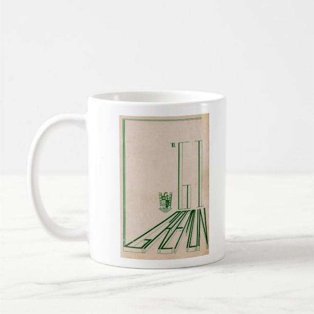 Graydon Gremlin Jahrbuch-Tasse 1961 Kaffeetasse (Links)