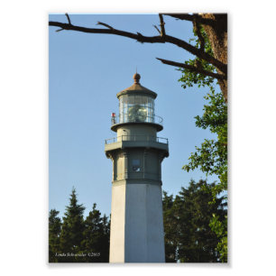Grays Harbor Lighthouse Fotodruck