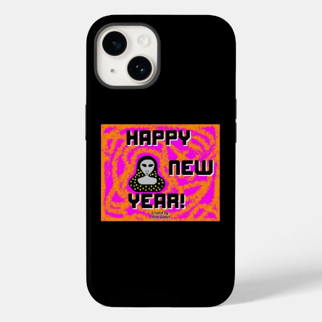 Grays New Year wünscht Apple iPhone 14 Fall Case-Mate iPhone 14 Hülle (Rückseite)