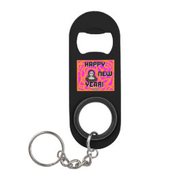 Grays New Year wünscht Bottle Opener Schlüsselanhä Mini Flaschenöffner