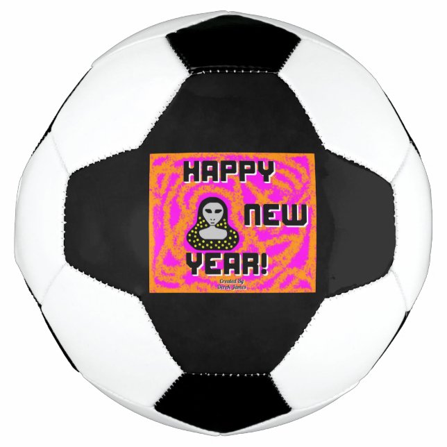 Grays New Year wünscht Soccer Ball (Vorderseite)